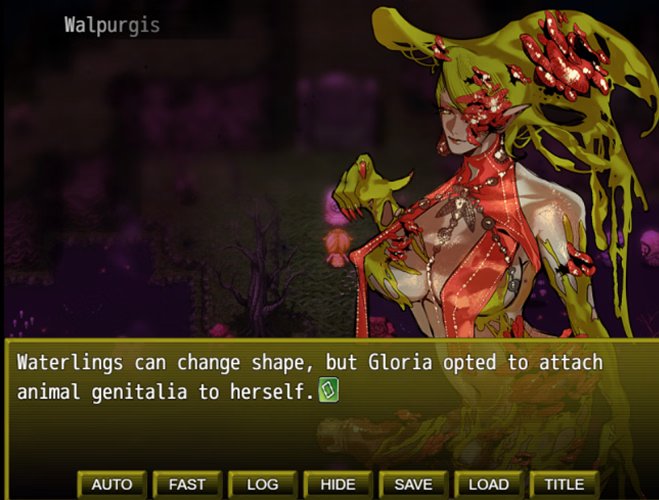 Screenshot 1 from Saving Red-Flag Alpha From Witches' Sex Party - Chapter 1