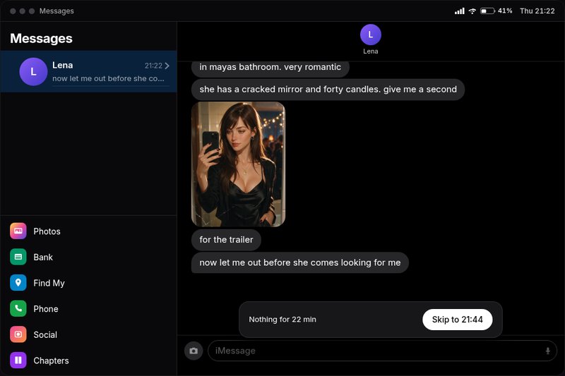 Скриншот 1 из игры «Left on Read»