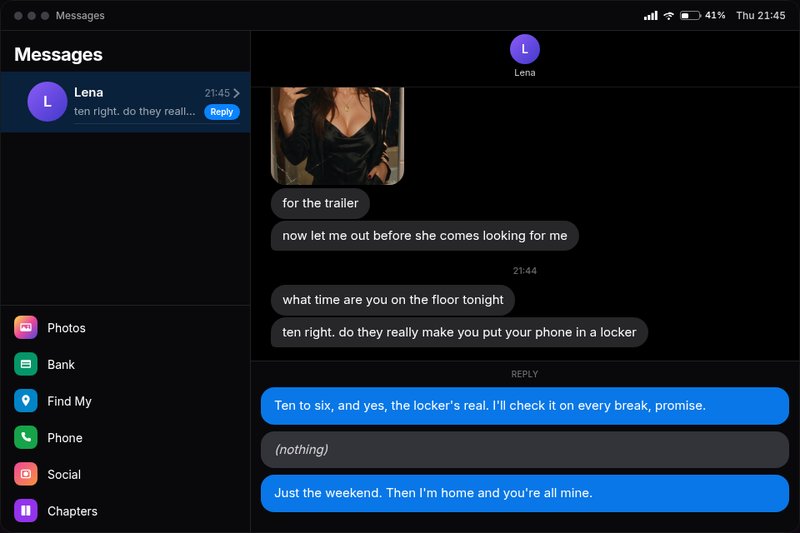 Скриншот 4 из игры «Left on Read»