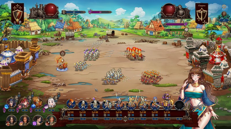 Screenshot 2 from Love n War: Hero by Chance II