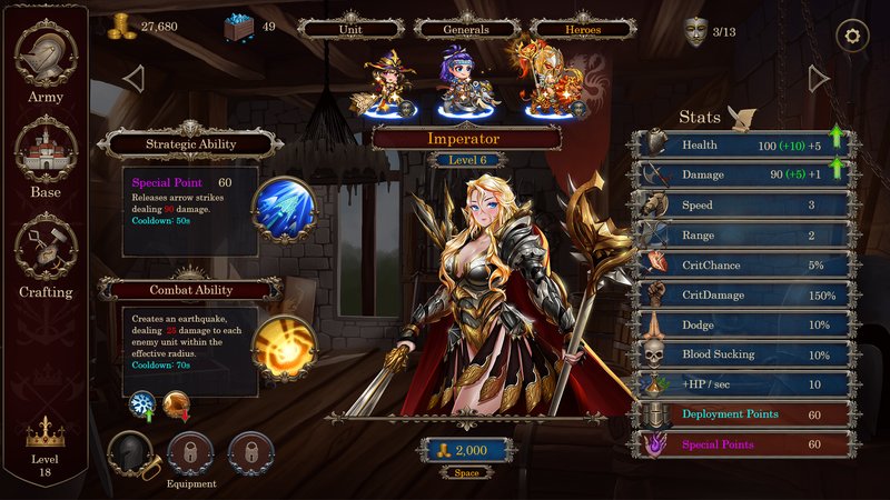 Screenshot 4 from Love n War: Hero by Chance II
