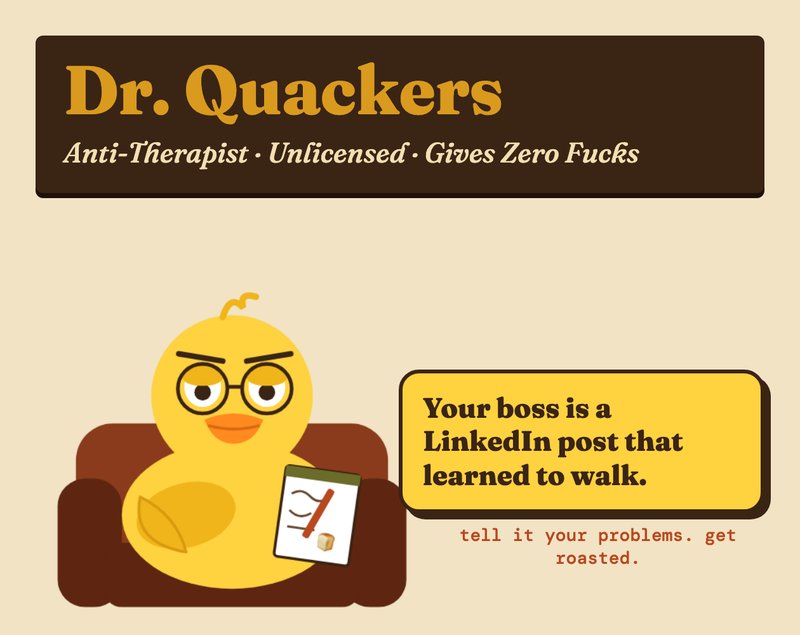 Dr. Quackers