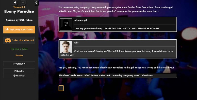 Screenshot 1 from Ebony Paradise