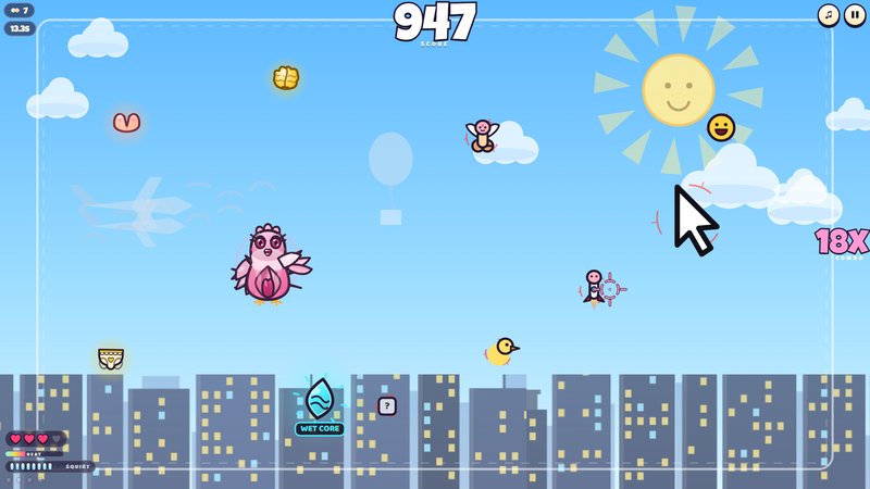 Screenshot 1 from Anime Pussy Bird