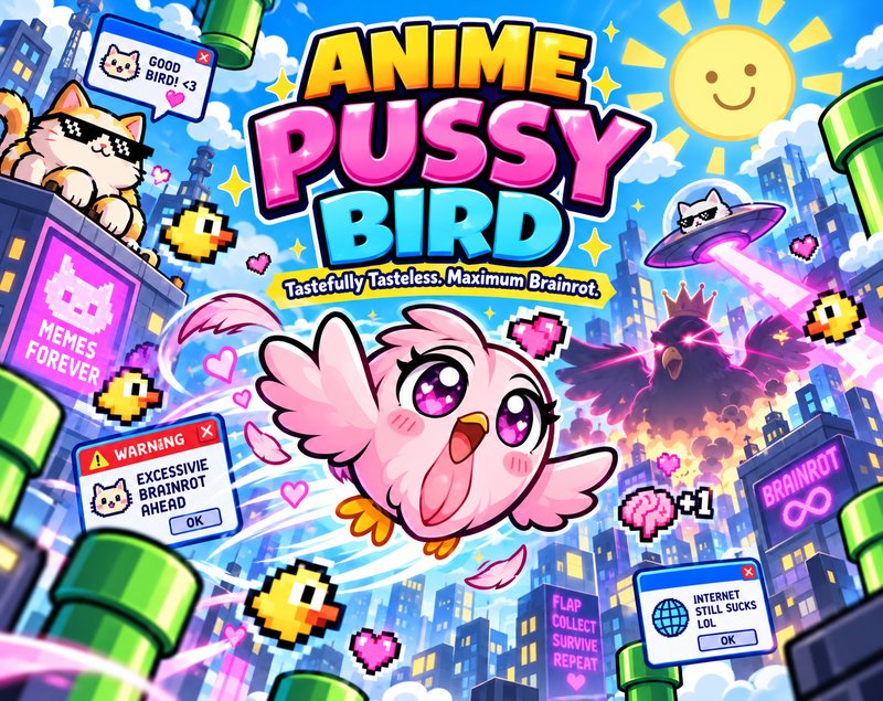 Anime Pussy Bird