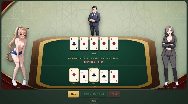 Screenshot 2 from Strip Poker