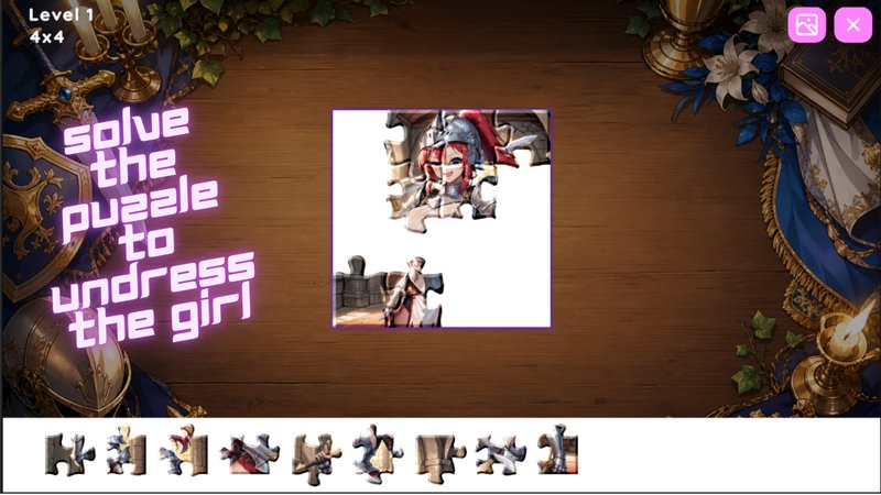 Screenshot 2 from Hentai Puzzle: Sarah