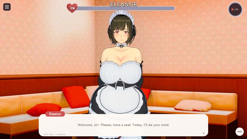 Скриншот 1 из игры «Hot Dates: Кафе служанок MILF 2»