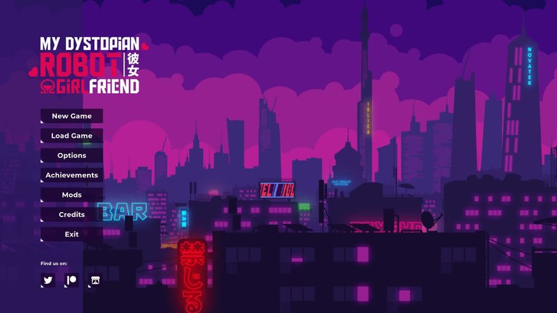 Screenshot 1 from Factorial Omega: My Dystopian Robot Girlfriend
