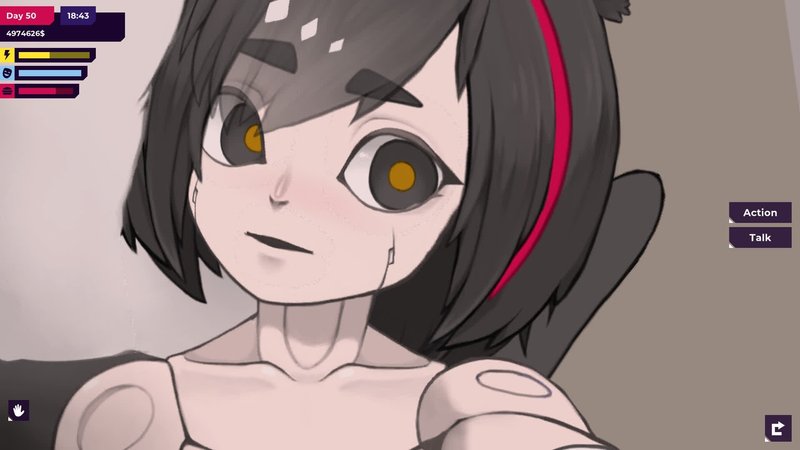 Screenshot 5 from Factorial Omega: My Dystopian Robot Girlfriend