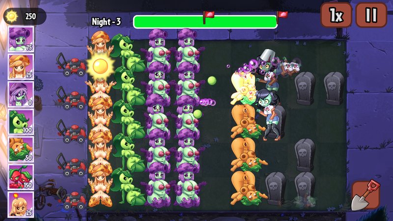 Screenshot 1 from PvZ Sex Lawn