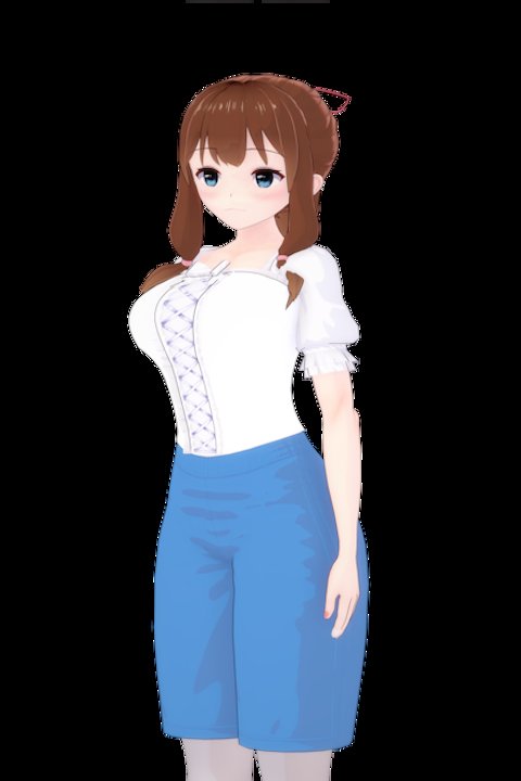 Screenshot 2 from Aoi's Quiet Days