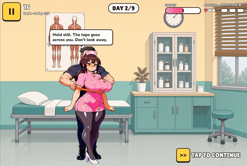 Screenshot 3 from Nurse Desire - Checkup