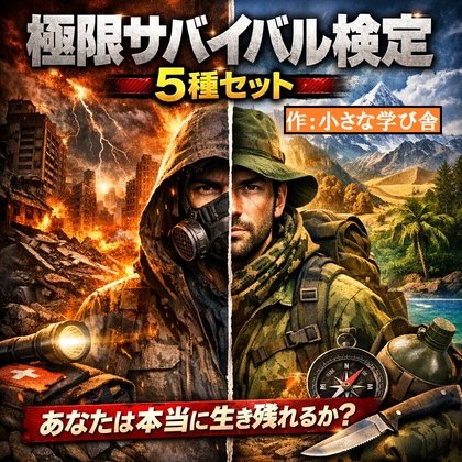 Extreme Survival Certification 5-Set: Can You Really Survive?