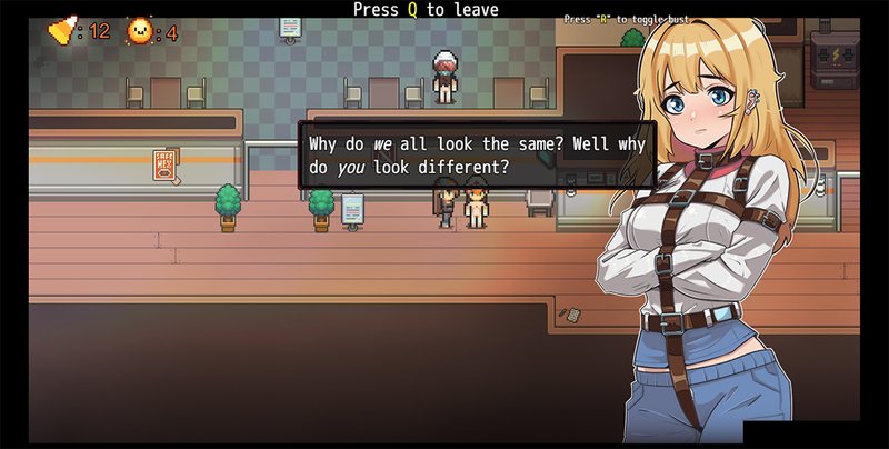 Screenshot 1 from Helplessly Haunted Heroines