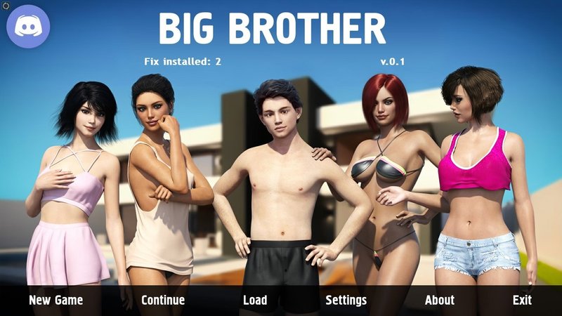 Скриншот 2 из игры «Big Brother: Ren'Py - История ремейка»