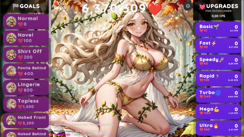 Screenshot 2 from Hentai Clicker: Elowen is Streaming