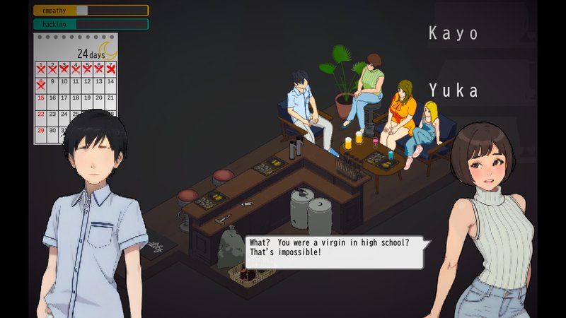Screenshot 1 from Tokyo College Girls: The Nerd & Queen Bees