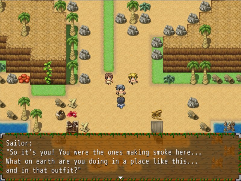 Screenshot 3 from SURVIVE: Me, Her and That Guy on the Lost Island