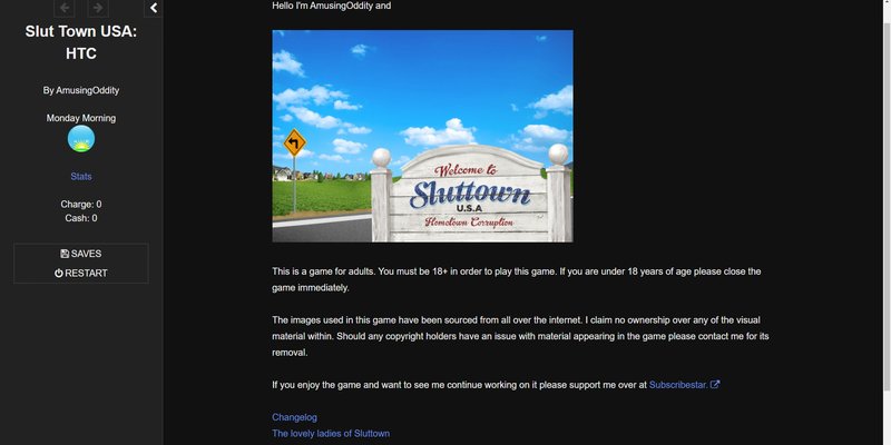 Screenshot 1 from Sluttown USA: Hometown Corruption