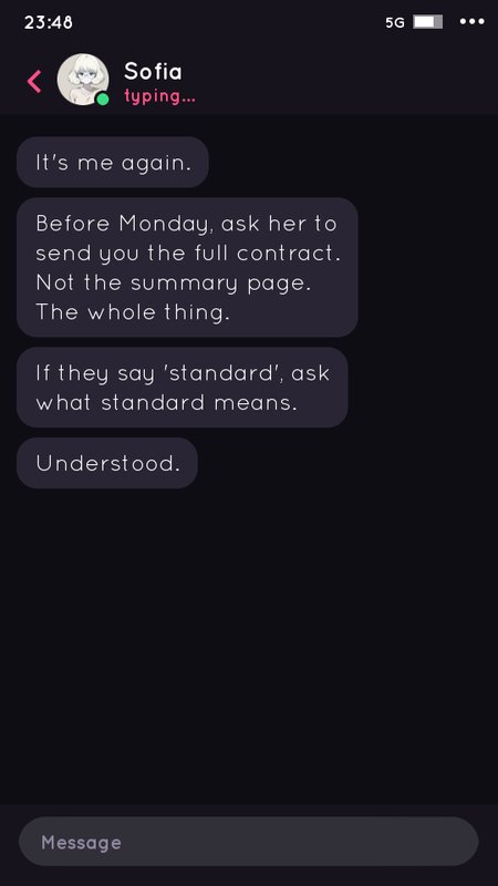 Screenshot 1 from Her New Job