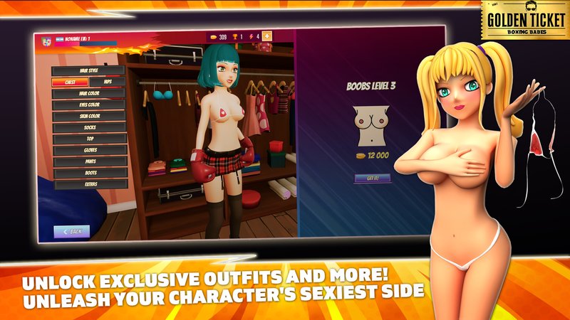 Screenshot 3 from Boxing Girls