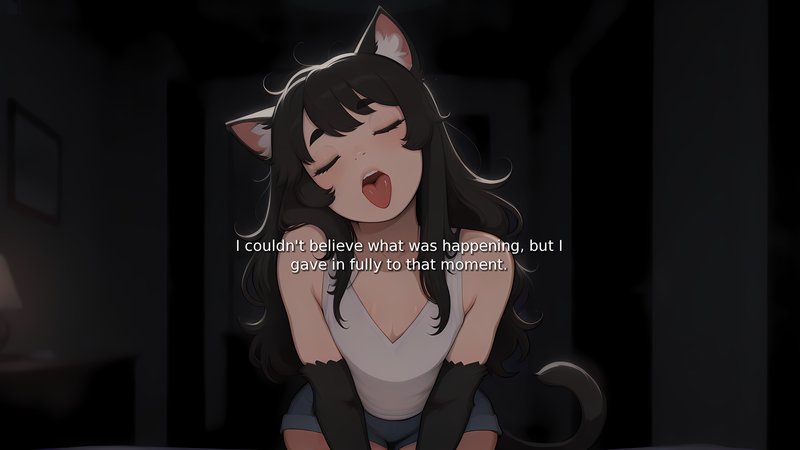 Screenshot 2 from Caring for My New Cat... Femboy?