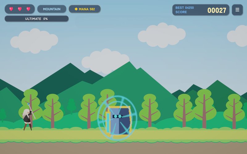 Screenshot 3 from Extremely Thick Magic! Wizard Runner