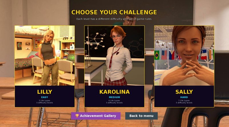 Screenshot 2 from Match'Em All - High School Master