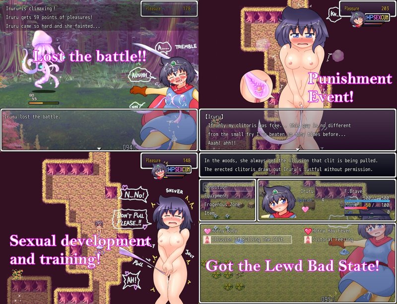 Screenshot 5 from Female Brave Iruru Lustful Magical Forest