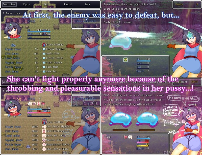 Screenshot 6 from Female Brave Iruru Lustful Magical Forest