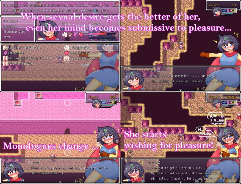 Screenshot 8 from Female Brave Iruru Lustful Magical Forest