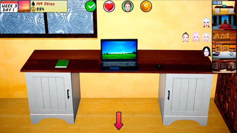 Screenshot 3 from Jeijei's Harem - A New Home