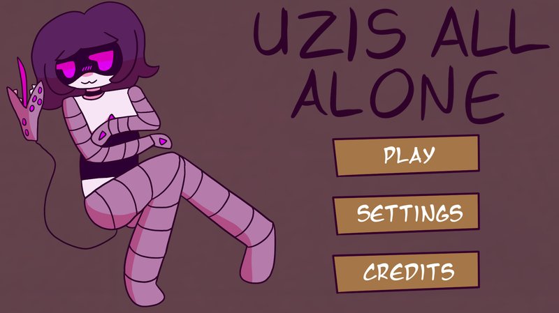 Screenshot 1 from Uzi's All Alone