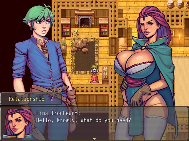 Screenshot 1 from Warlock and Boobs