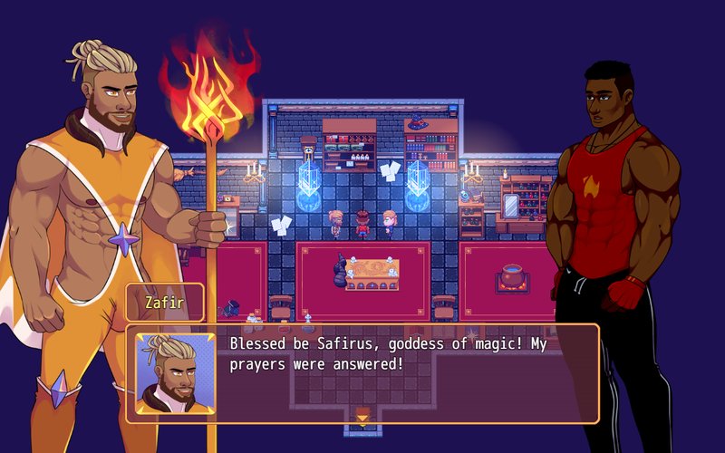 Скриншот 1 из игры «Burning Horns»