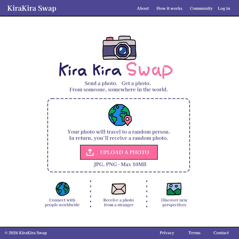 Screenshot 1 from KiraKira Swap: Random Nudes