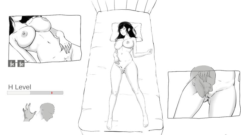 Screenshot 3 from Suya Suya Mari-chan Simulator