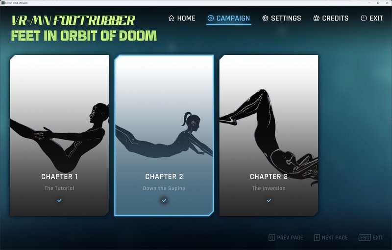 Feet in Orbit of Doom