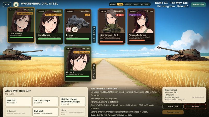 Screenshot 6 from Whateveria: Girl Steel