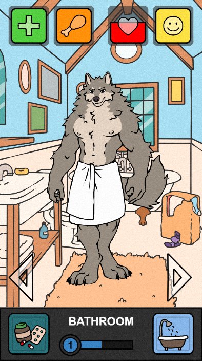 Screenshot 1 from My Wolf Boyfriend