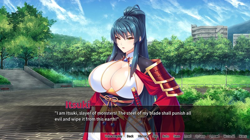 Screenshot 6 from Oppai Samurai: Knocked Up by a No Name Novice