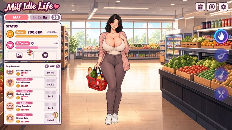 Screenshot 3 from MILF Idle Life