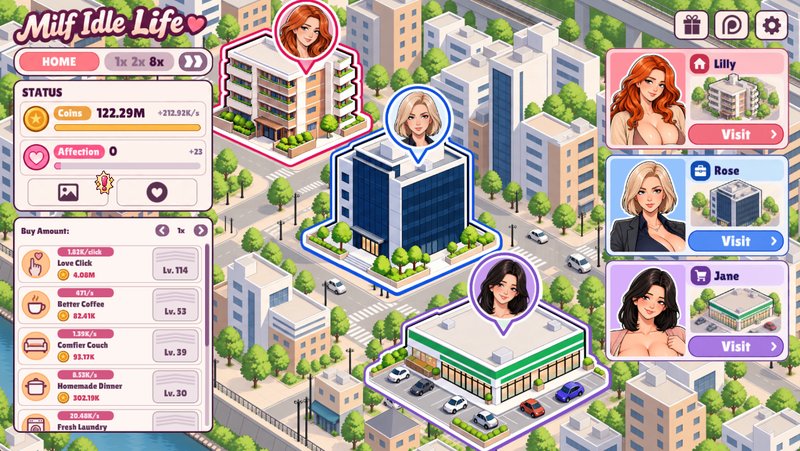 Screenshot 6 from MILF Idle Life