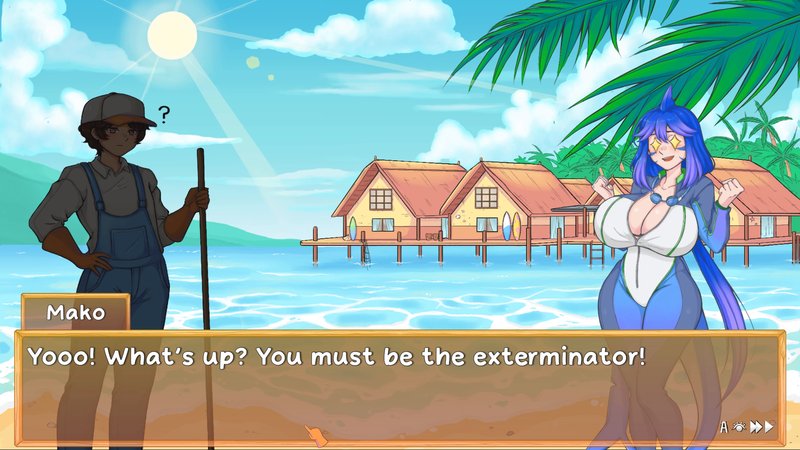 Screenshot 3 from Help Me Cleaner Sama! I Got Isekai'd to Clean Monster Girl Basements