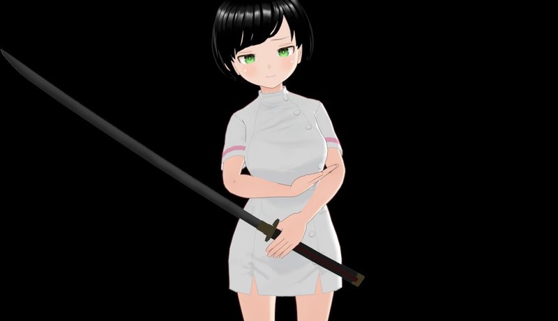 Screenshot 3 from You Must Not Touch the Nurse Outfit and Katana