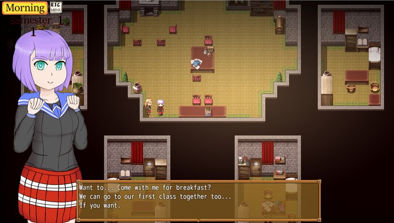 Screenshot 4 from Horny Mage Academy: Dark Tower