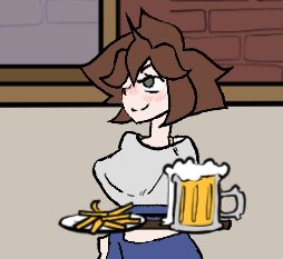 Corrupted Waitress