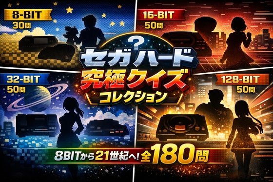 Sega Hardware Ultimate Quiz Collection - From 8BIT to the 21st Century