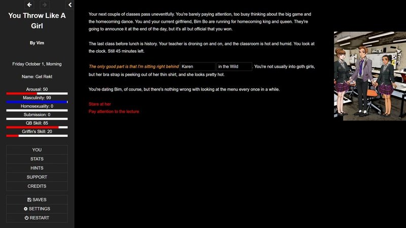 Screenshot 3 from You Throw Like a Girl